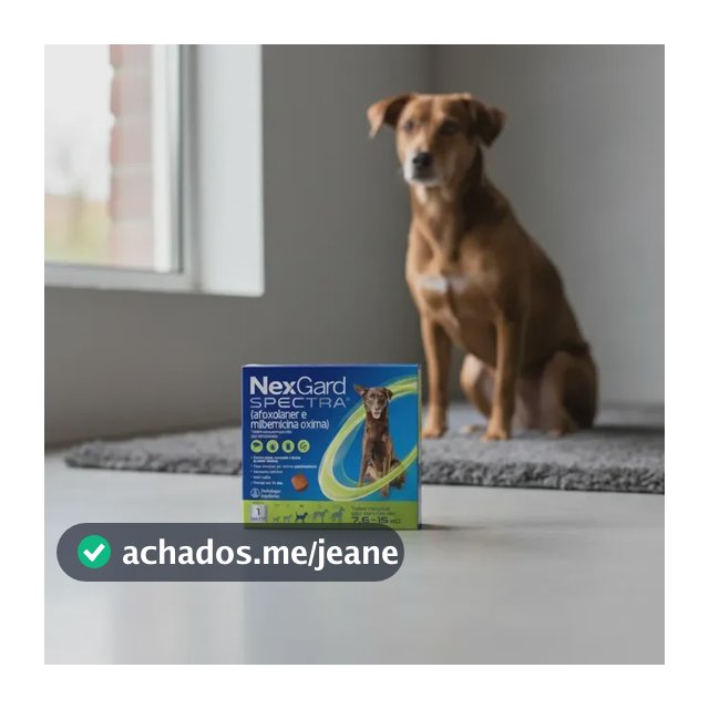 Nexgard Boehringer Ingelheim Nexgard Spectra Cão Azul 7,6 a 15kg C 1 Tablete