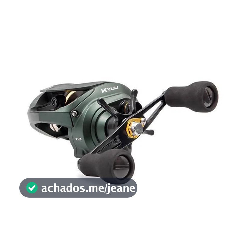 Carretilha BG KyUU Tork Freio Mecânico 10+1 Rol. Drag 13kg