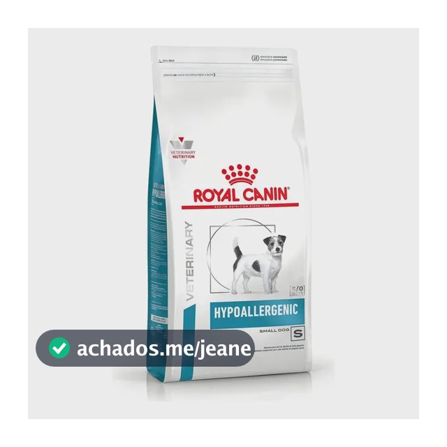 Ração Royal Canin Hypoallergenic Small 2kg Cães