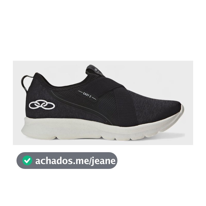 Tênis Feminino Easy 2 Olympikus Preto Combinado 37 Br