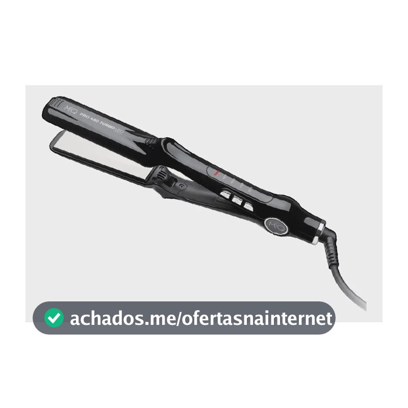Chapinha Profissional MQ Pro 480 Turbo Cor Black E Detalhes Silver