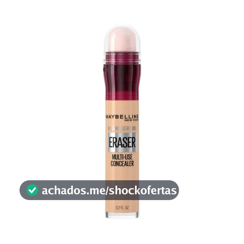 Corretivo Líquido, Multiuso que Corrige Olheiras e Linhas Finas, Contorna e Ilumina, Alta Cobertura e Fórmula Vegana, Cor 120 Light Instant Age Rewind Maybelline NY 6ml