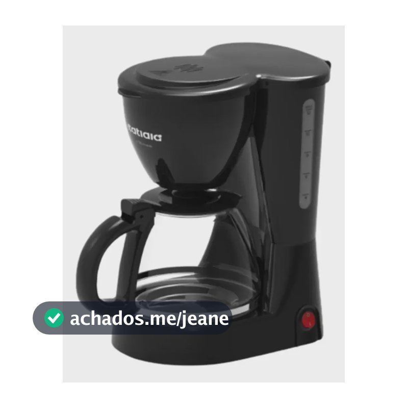 Cafeteira Elétrica Itatiaia 30 Xícaras Filtro Permanente Preto