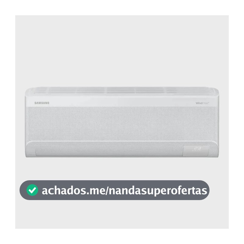 Ar-condicionado Samsung Inverter Windfree Ai Pro 12.000 Btus Frio Ar60h12d1awnaz