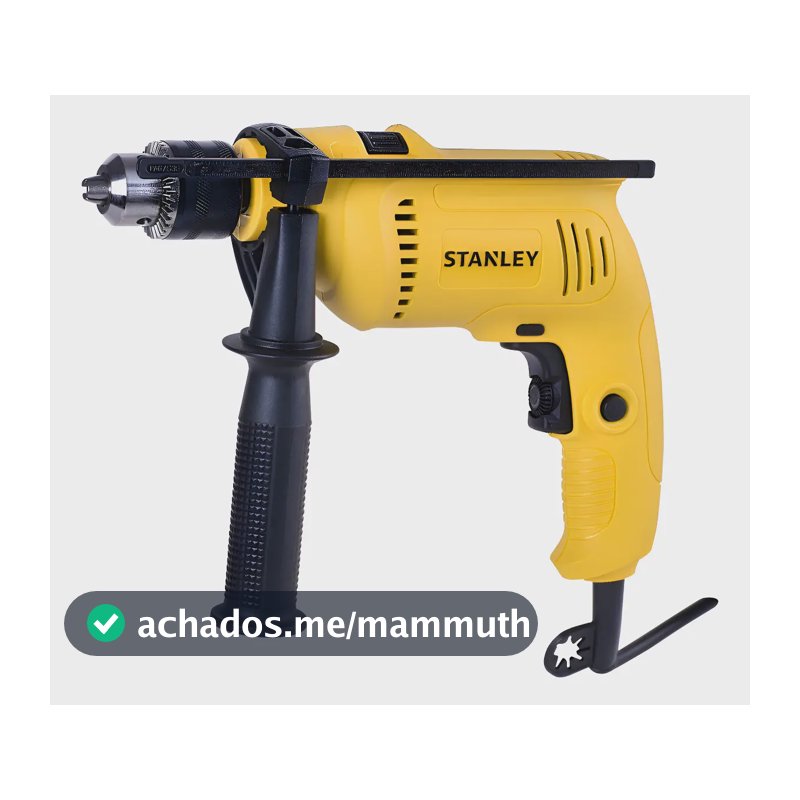 Furadeira De Impacto 13mm Stanley Sdh600 600w 110v Cor Amarela Frequência 60 Hz