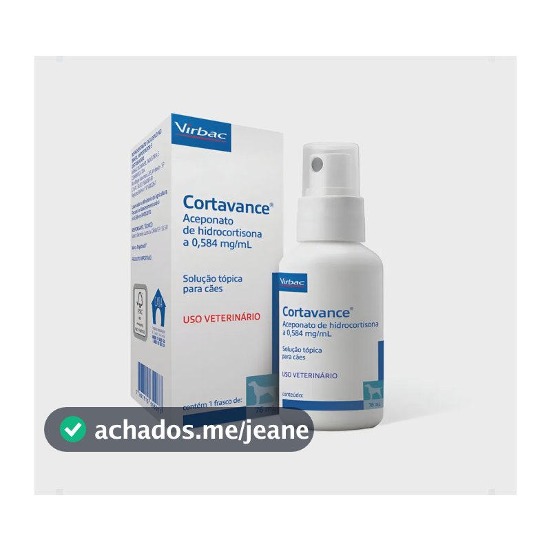 Virbac Cortavance Spray Anti-inflamatório 76ml Cães