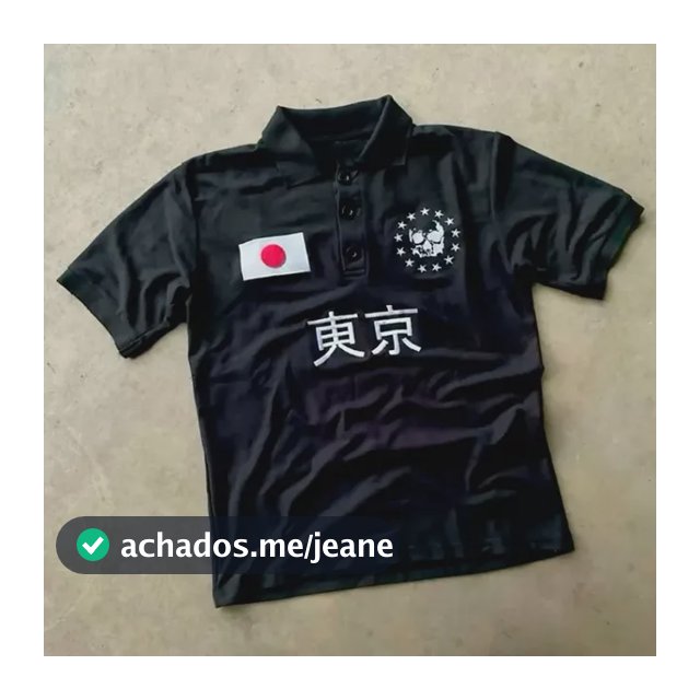 Camisa Polo Piquet Japão Streetwear Algodão