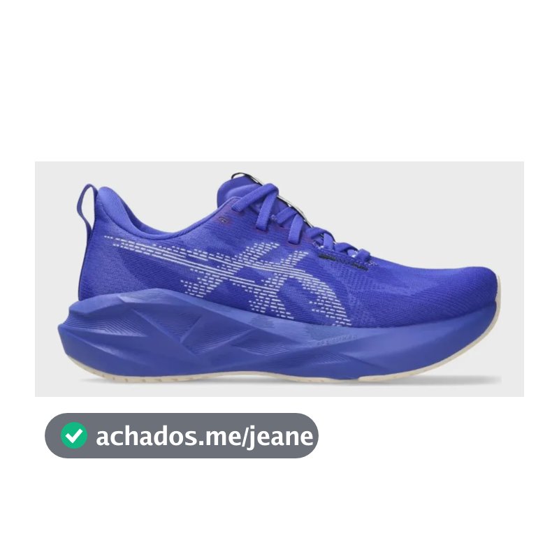 Tênis Asics Novablast 5 Feminino - Azul/branco Azul/branco 37