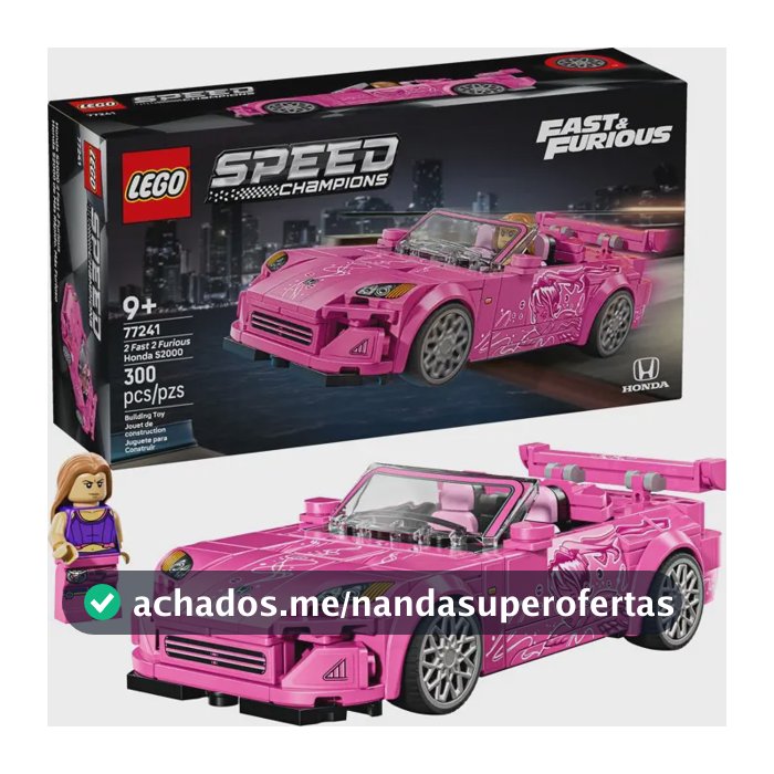 Lego Speed Honda S2000 de 2 Fast 2 Furious 77241 - 300 unidades 300 Suki