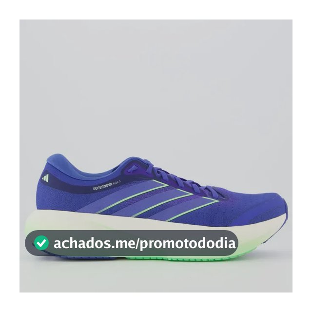 Tênis adidas Supernova Rise 3 Azul Azul - 41 Br