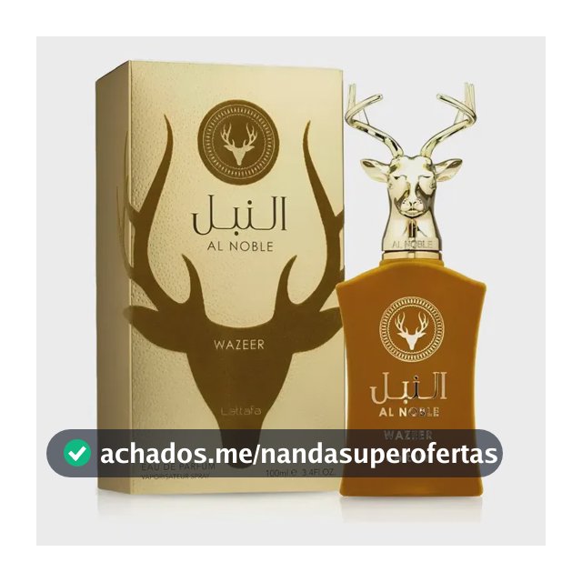 Perfume Árabe Wazeer Al Noble Masculino 100ML