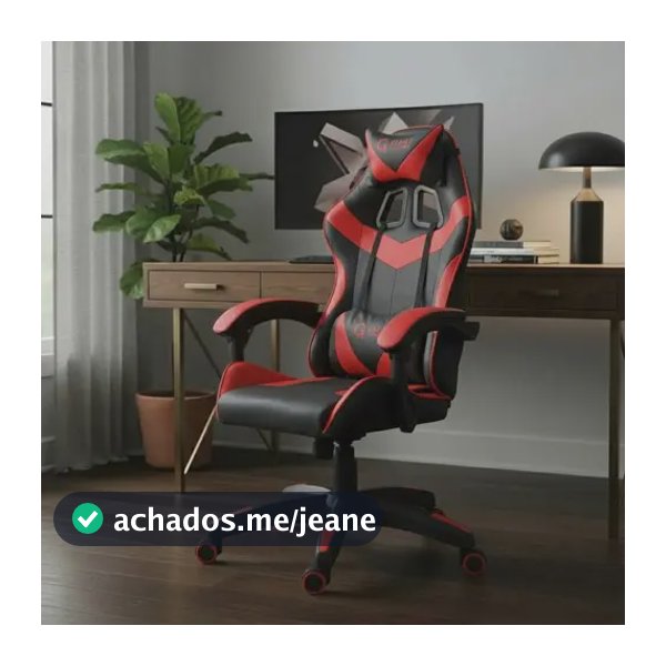 Cadeira de Escritório Gamer Giant Innovation Ergonômica com Apoio de Braços Ajustável