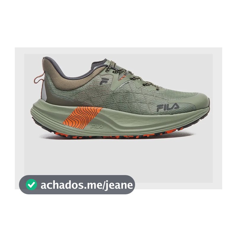 Tênis Masculino Racer Skytrail Fila Liso