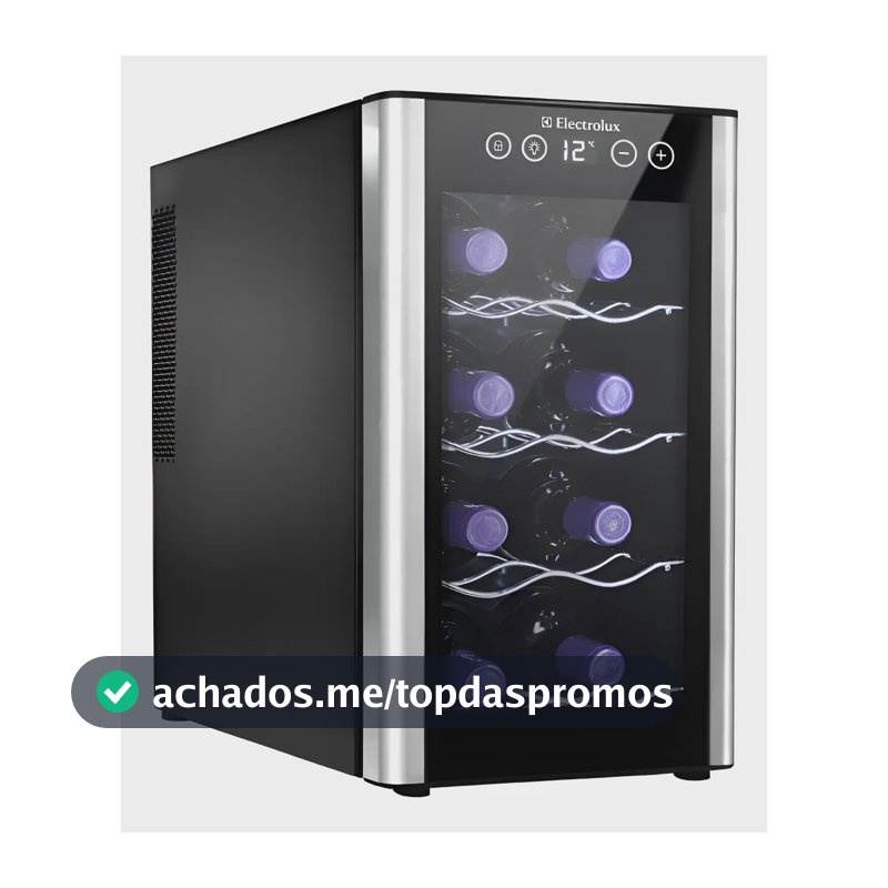 Adega De Vinho Climatizada Electrolux 8 Garrafas Acb08 127/220v