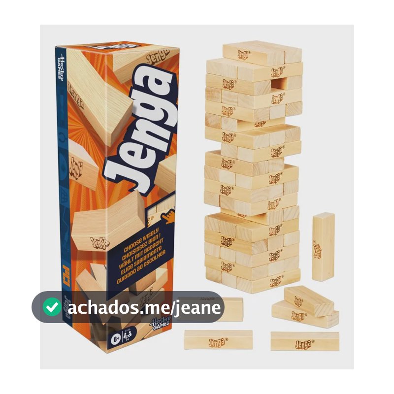 Brinquedo Jogo Jenga Hasbro