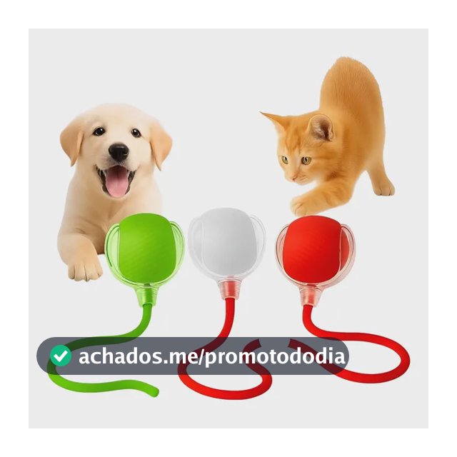 Bola Elétrica Interativa Brinquedo Inteligente Gato Cachorro Sortidos