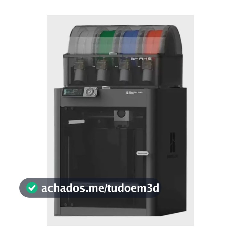 Impressora 3D Bambu Lab P1S combo Ams