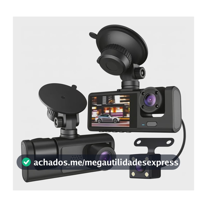 Câmera Automotiva Icarbonx Icx0524 Wifi 1080p Dash Cam