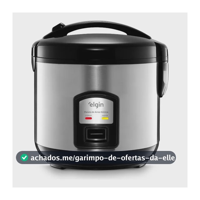 Panela de Arroz Elétrica Elgin 5 Xícaras 1 Litro 400W