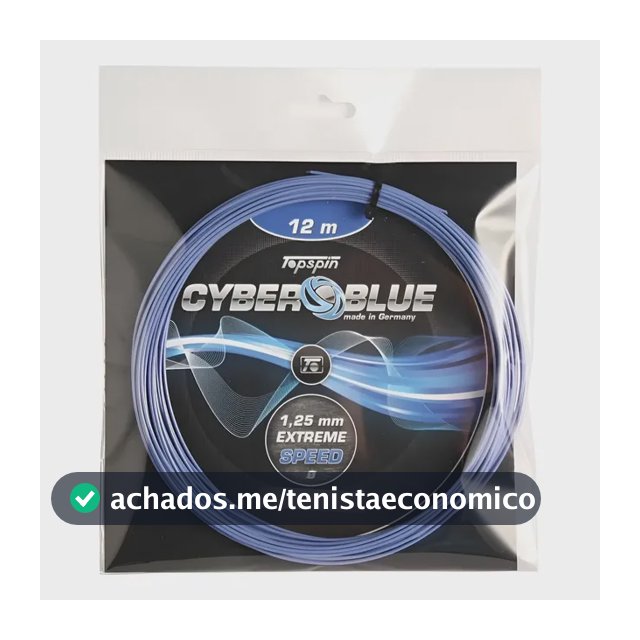 Set De Corda De Raquete De Topspin Cyber Blue 1.30-1.25-1.20