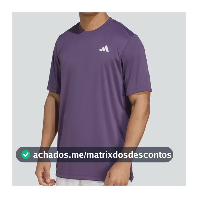 Camiseta adidas Tennis Club Roxa