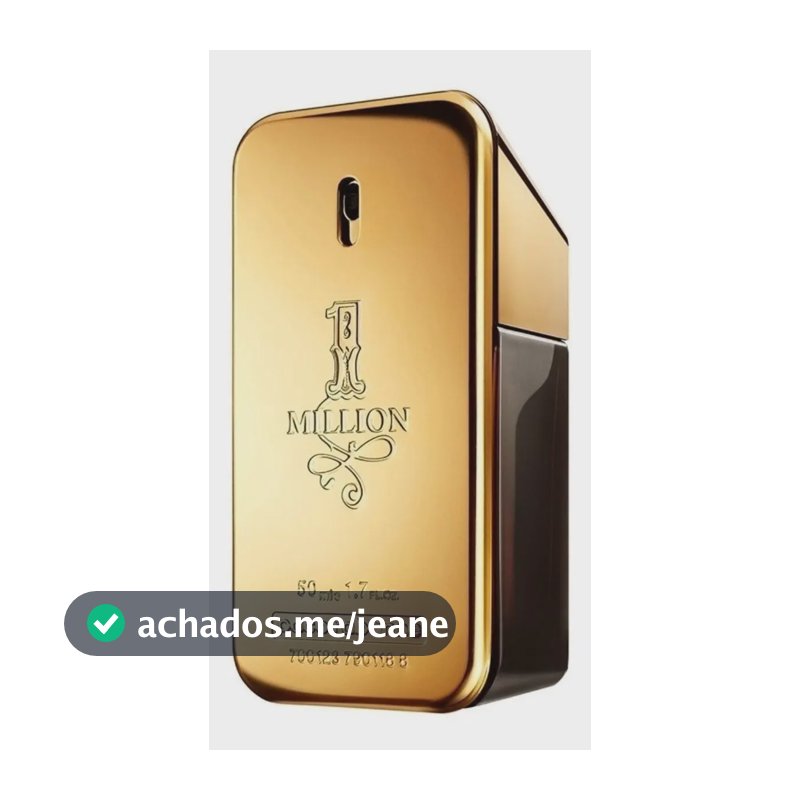 Perfume Rabanne 1 Million EDT 50ml Masculino Eau de Toilette para Viagem