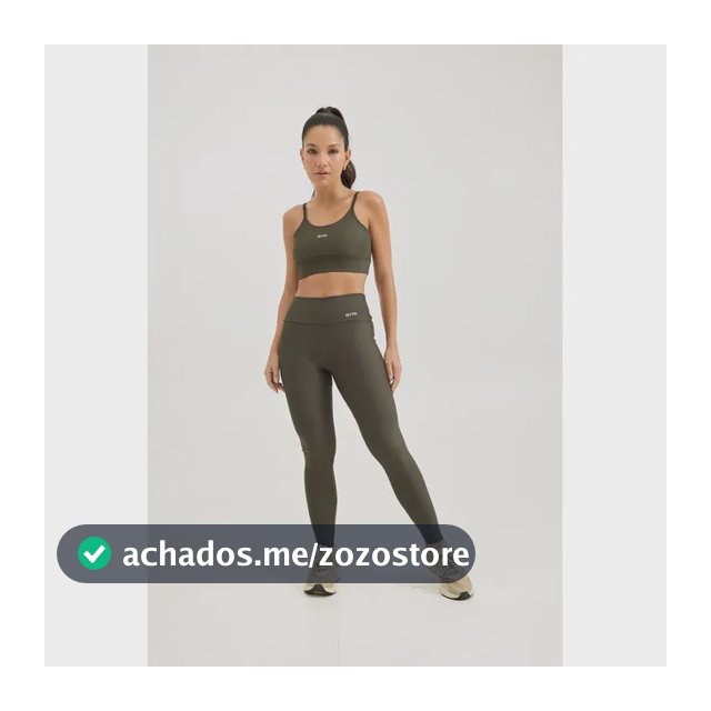Conjunto Feminino Fitness Blackout Top E Legging - Arm