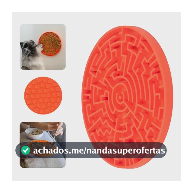 Tapete De Lamber Para Cães E Gatos Labirinto P Pet Games