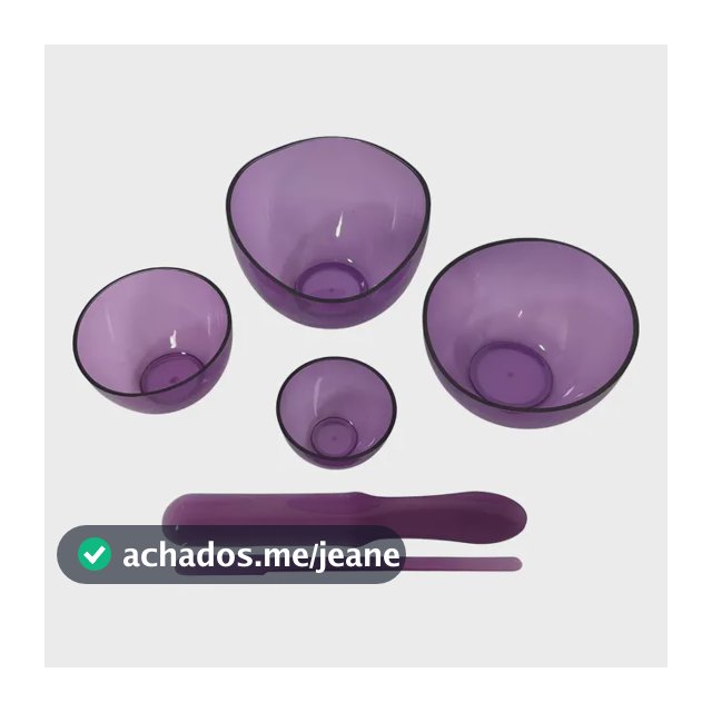 Kit Com 4 Potes Cubetas E 2 Espátulas Para Cremes - Estek