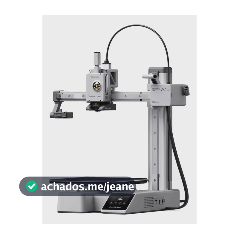 Mini impressora 3D Bamboo Lab A1 + filamento