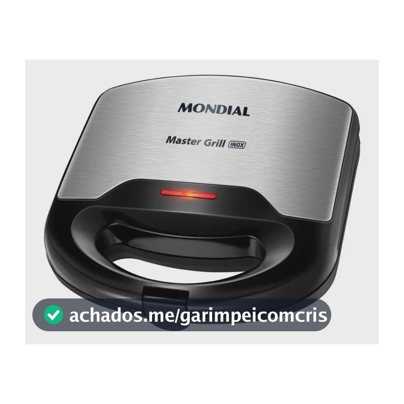 Sanduicheira Mondial Master Grill Mondial 750W S-20