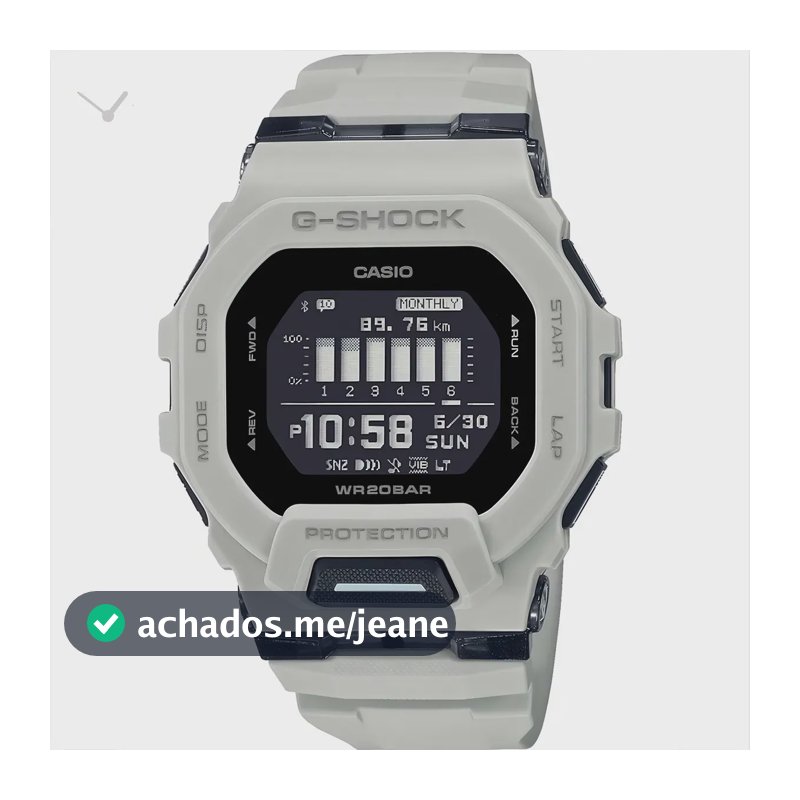 Relógio Casio G-shock G-squad Masculino Gbd-200uu-9dr