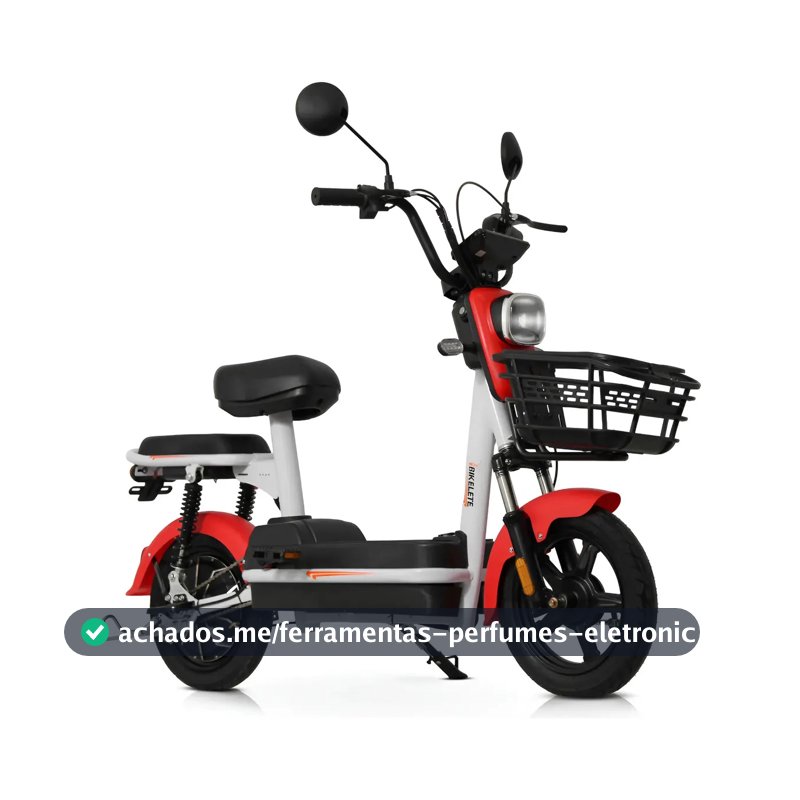 Bicicleta Elétrica Smart Mt-5 Motor 500w Bateria 48v 12ah cor vermelho