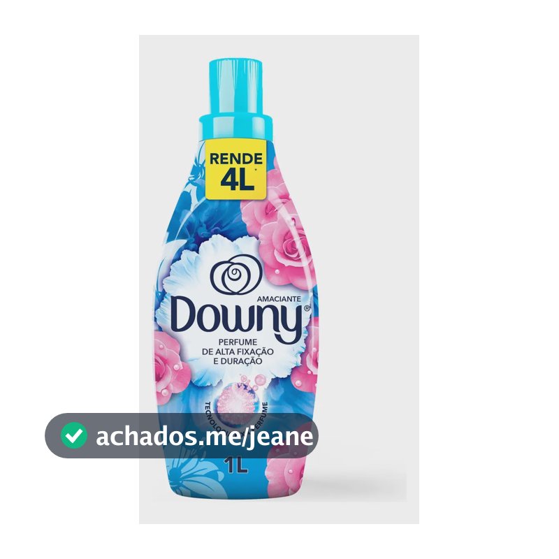 Amaciante Downy Concentrado Brisa de Verão 1L Rende 4L