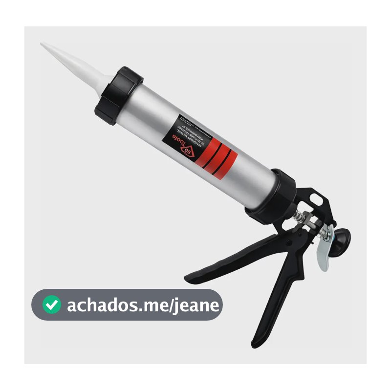 Aplicador Silicone Pu40 Profissional Com Tubo De Alumínio