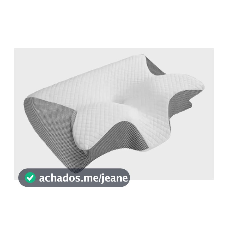 Travesseiro Cervical Ortopédico Visco Wing Pillow Nasa Branco