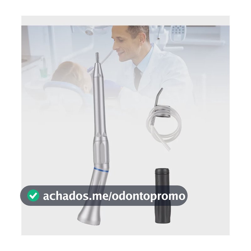 Peça Reta Cirúrgica Angulada 20° Peca Reta Odontologica Azul-turquesa