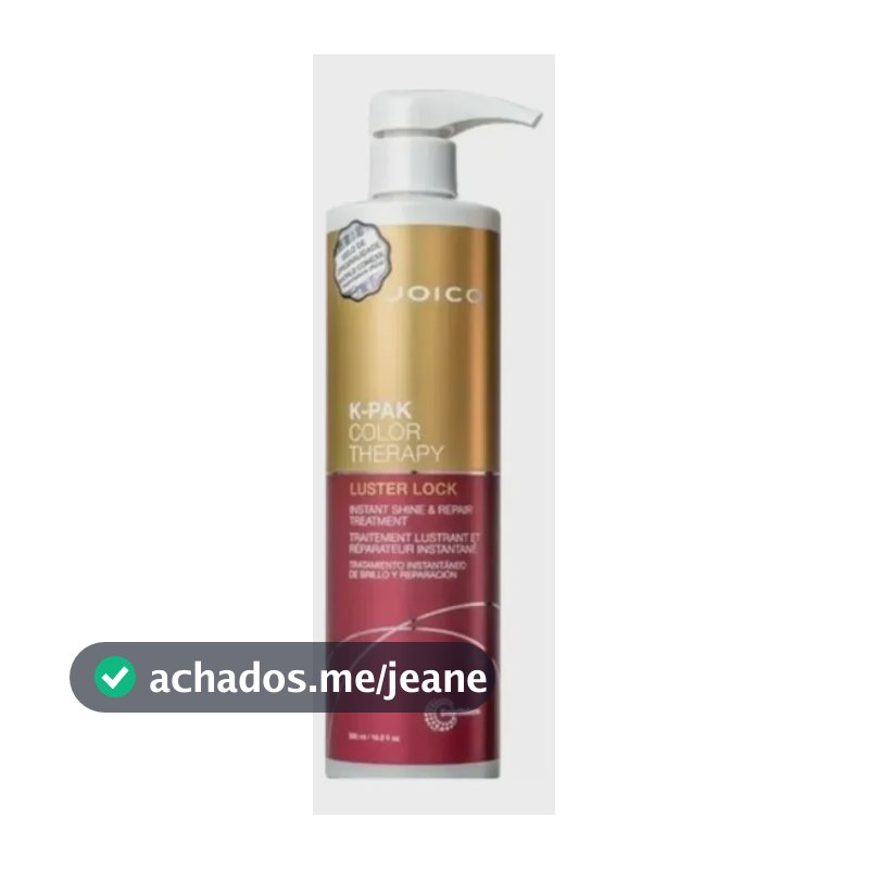 Máscara Luster Lock 500 ml Joico K-pak Color Therapy