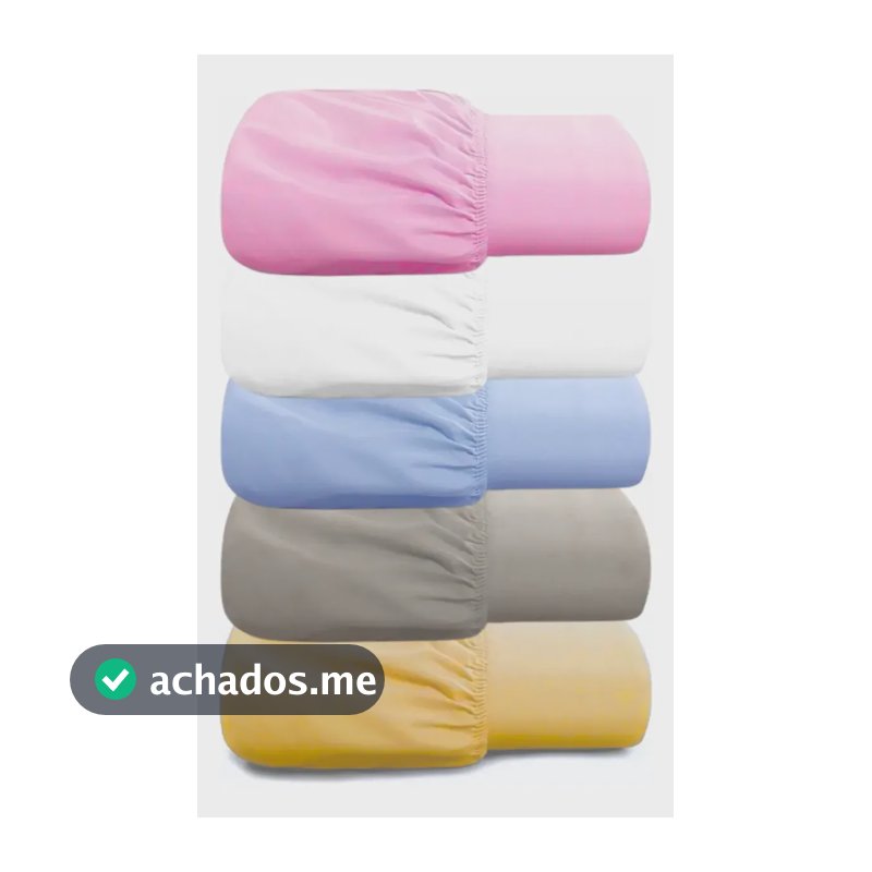 Kit 5 Lençol Casal Com Elástico 400 Fios Sortidos Avulso Multicolorido