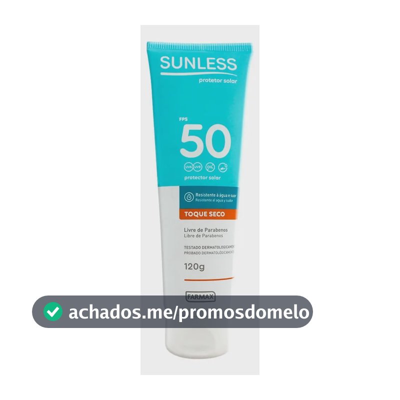 Prot Solar Fps50 Toque Seco Sunless Farmax 120g