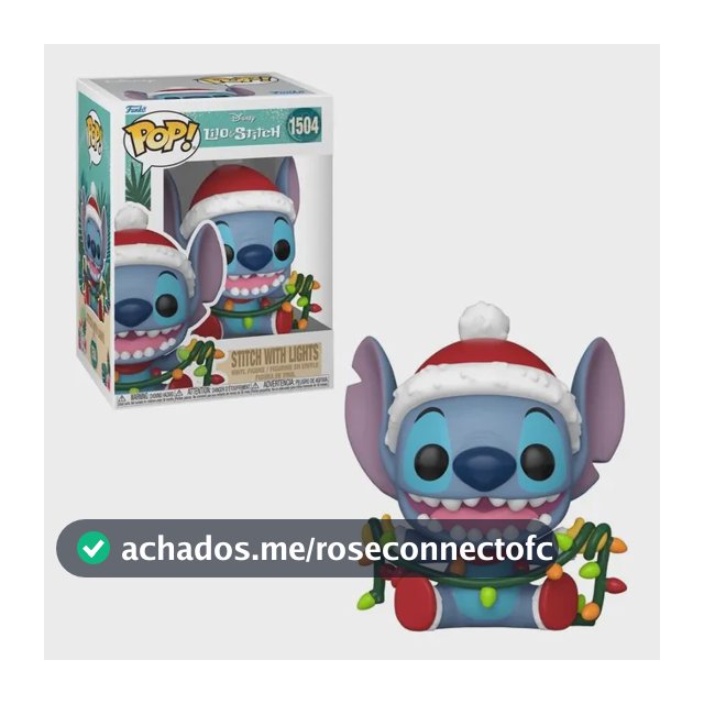 Boneco Funko Pop! Disney Stitch - Stitch Com Pisca-pisca