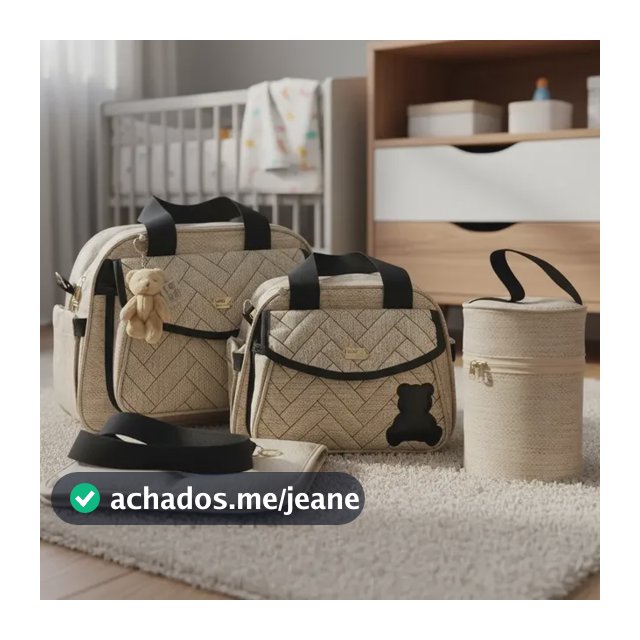 Bolsa Maternidade Enxoval Bebê Mala Feminino Masculino Kit