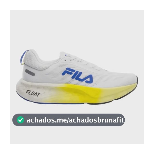 Tênis Fila Float Maxxi 2 - Branco/limao/azul Royal