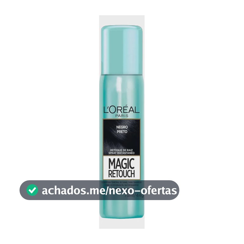 Magic Retouch Spray Retoque De Raiz Instantâneo L'Oréal Paris Preto