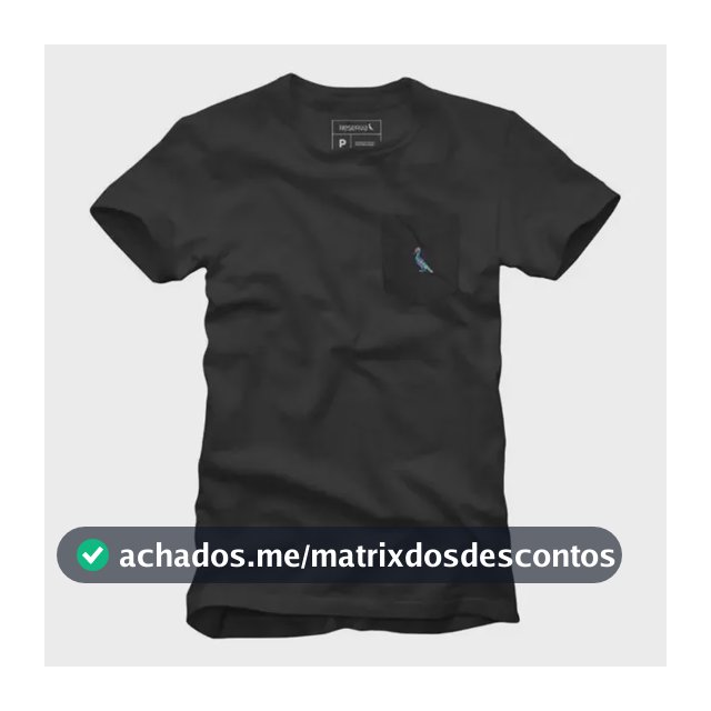 Camiseta Bolso Cb Pica-pau Xadrez Reserva