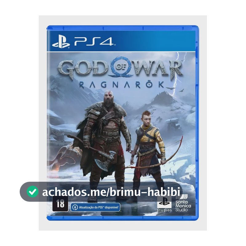 God Of War Ragnarok Ps4 Físico Standard Edition
