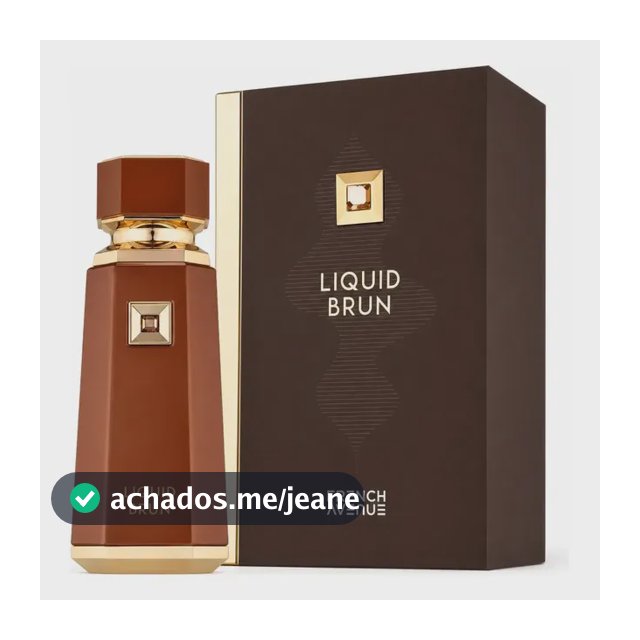 Perfume Árabe - Liquid Brun - French Avenue - Eau De Parfum 100ml - Masculino