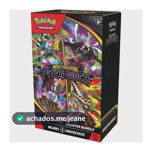 Pokémontcg: Megaevolution-pitch Black- Booster Bundle-inglês