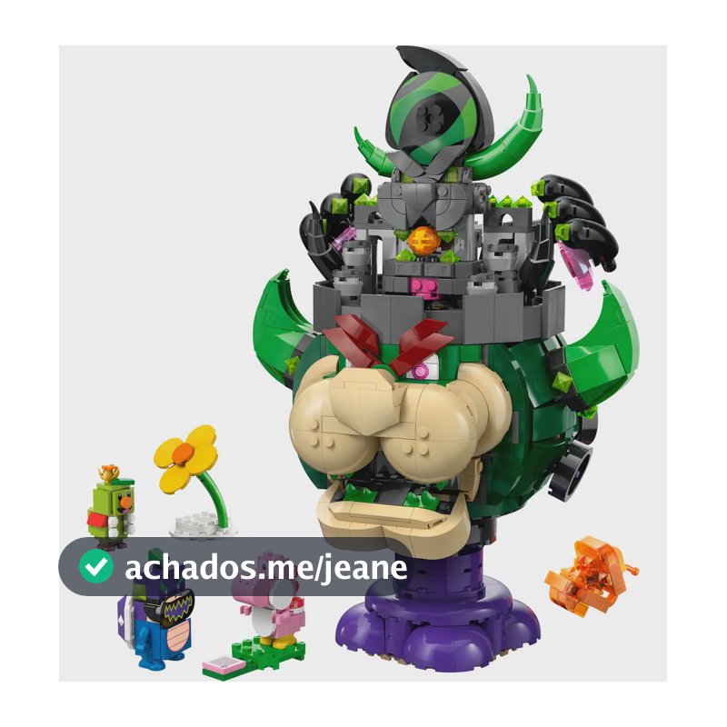 LEGO® Super Mario Prince Florian e Bowser Castle 72042