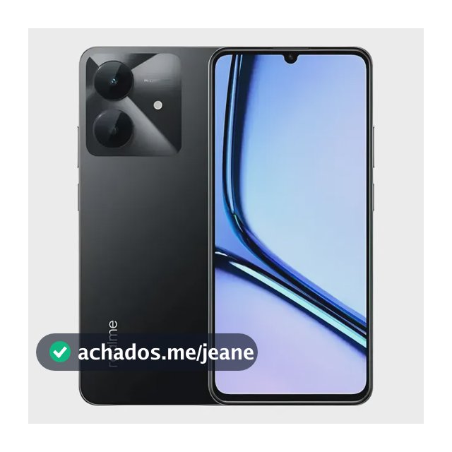 Realme Note 60x Dual Sim 128gb 4gb Ram Preto Preto